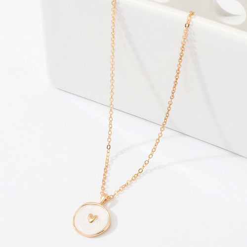 Astral-Halskette mit Herzmedaillon